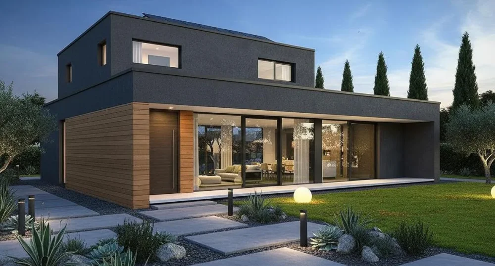 Проект Одноэтажный дом 20 на 20, 240 м2