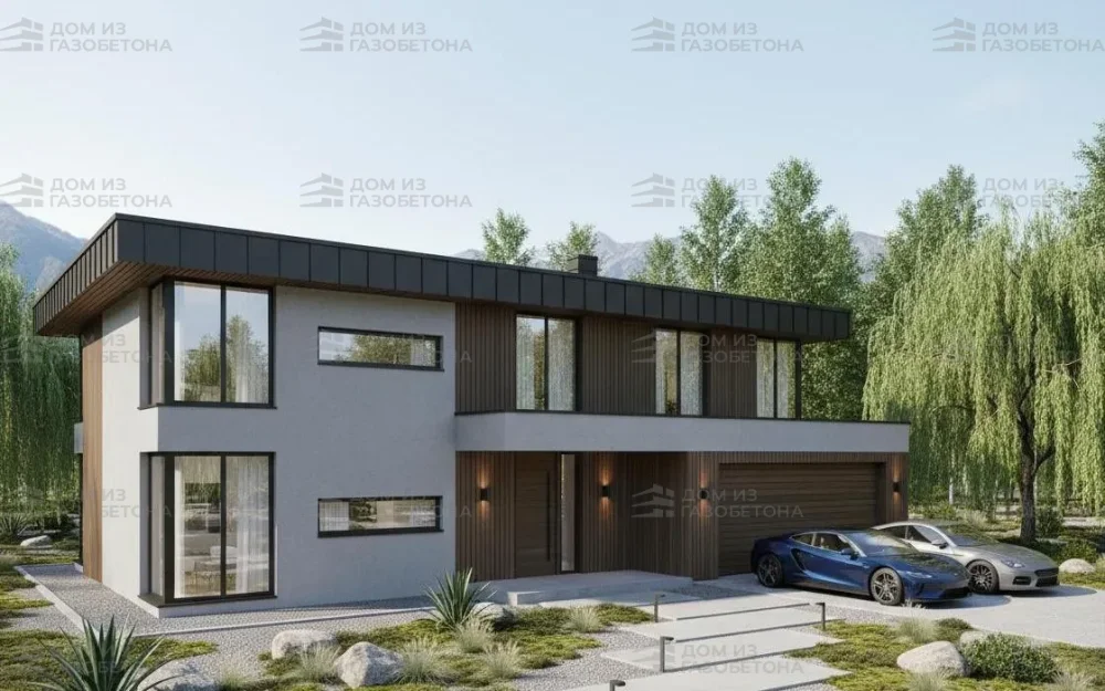 Проект Одноэтажный дом 16 на 13, 169 м2