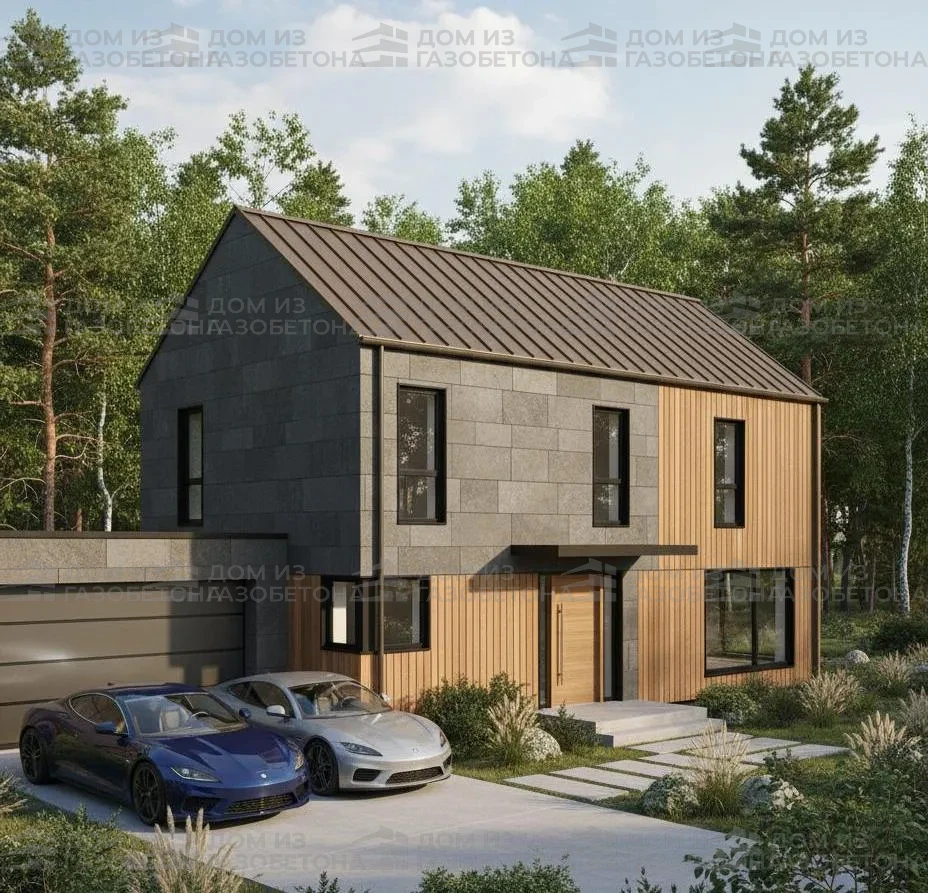 Проект Одноэтажный дом 12 на 15, 143 м2