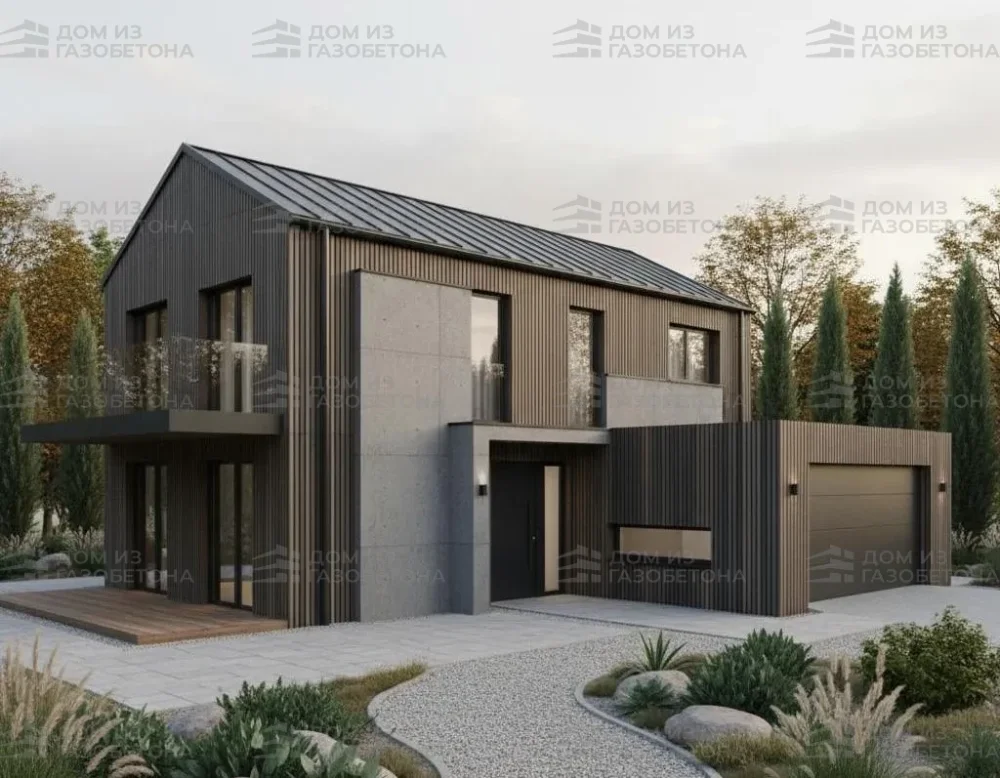 Проект Одноэтажный дом 15 на 17, 141 м2